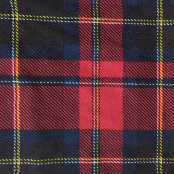 Levi's Plaid Pajama Pants Boys 14 Red Blue - Picture 5 of 11